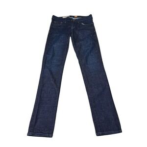 Pilcro and the Letterpress Stet Slim Fit Dark Wash Denim Jeans Size W28xL32